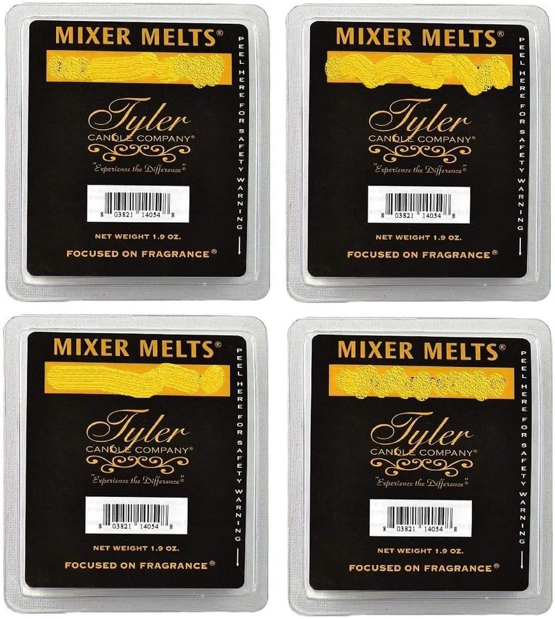 Tyler Candle Mixer Melts (Multi fragrances - Diva, High Maintenance, French Market, Kathina), 1.9 Oz